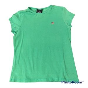 Green Ralph Lauren Polo shirt. Size: M